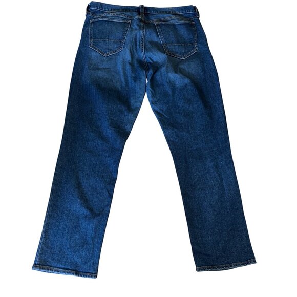 Banana Republic Premium‎ Performance Mens Jeans 33x30 Blue Denim Straight-Leg - Picture 2 of 7
